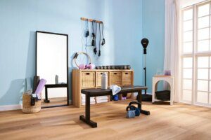Como criar uma configuração de academia em casa