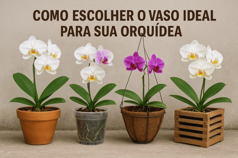 Como Escolher o Vaso Ideal para Sua Orquídea