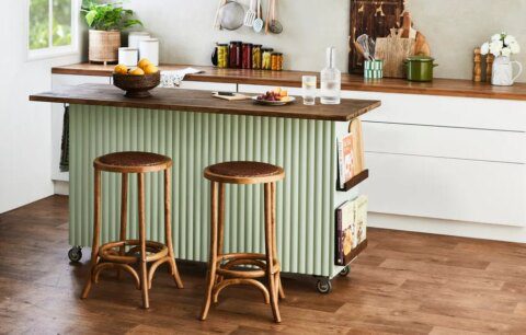 Como transformar uma kallax ikea em uma ilha de cozinha