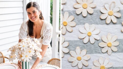 Como fazer buquê de flores de barro