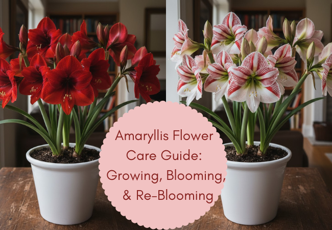 Amaryllis Flower Care Guide Growing Blooming and Re-Blooming