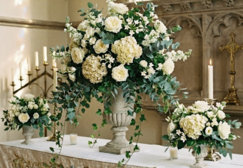 Church Flower Arrangements for Weddings